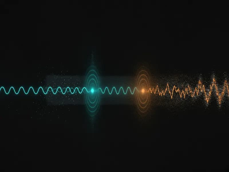 How the VHS audio effect generator works: tape wobble, low-pass and hiss stages