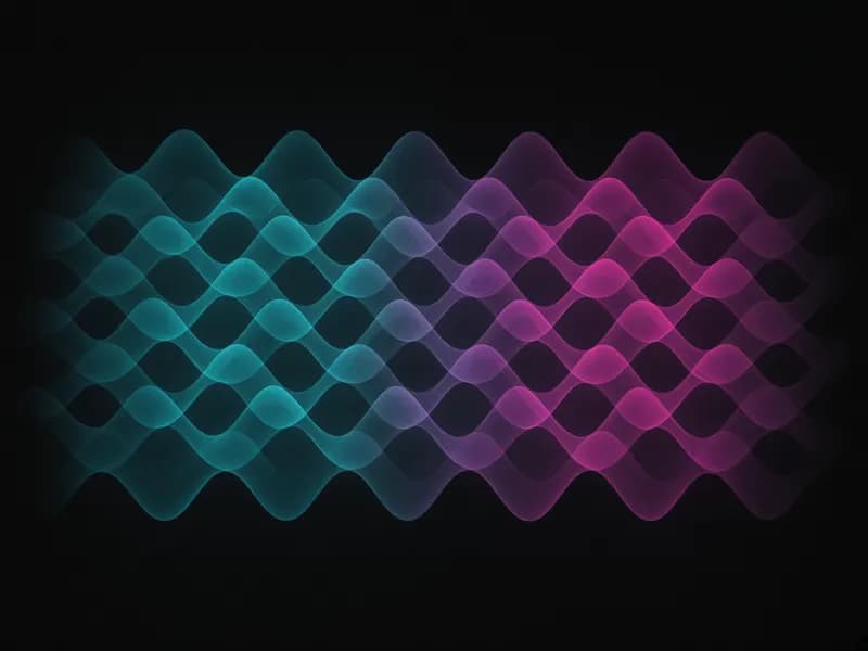 So funktioniert der Music Speed Changer: überlappende Wellenformfenster beim Time-Stretch